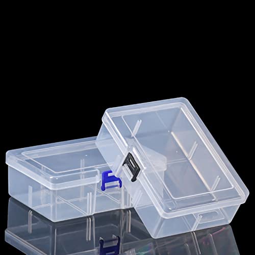 Storage Containers 1pc Transparent Component Screw Storage Box Jewelry Display Practical Tool Box Container Tool Box Screw Sewing Box Boxes