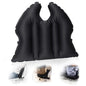 DAWNTREES 2-in-1 Inflatable Seat Cushion & Lumbar Support – Lightweight & Waterproof – Portable Air Cushion for Office Chair, Car, Travel, Camping – Black - size: 1 PACK