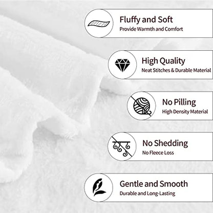 60"X50" Throw Blanket Plush Flannel Fleece Blanket Soft Lightweight Candles Meditation Stones Cozy Blankets for Bed Couch Sofa Travel - size: 60"x50"