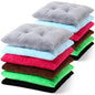 AceOrbit 12 Pcs Faux Rabbit Fur Floor Pillows for Adults 15.7'' Large Floor Cushions 2.4'' Thick Soft Sitting Pillows Meditation Yoga Winter Family Party Classroom Tatami Nursery Chair Home