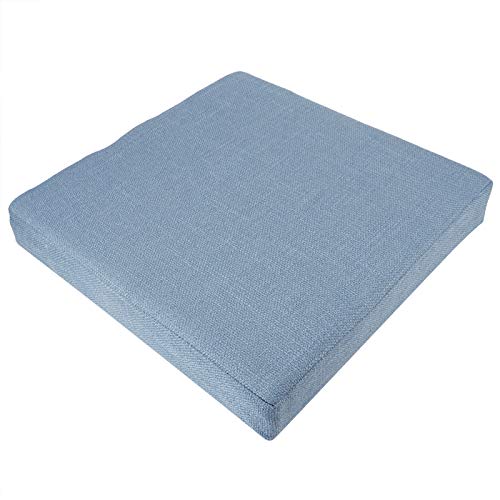 Square Soft Household Yoga Floor Cushion Removable Washable Meditation Mat Cushion (Length 40* Width 40* Height 6cm)