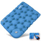 EULANT Inflatable Push-Press Seat Cushion,Lightweight Camping Air Sitting Pad,Portable Travel Air Cushion for Stadium Seat,Bleacher,Hiking,Climbing,Office,Airplane Car, Upgraded-blue