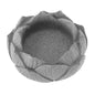 VICASKY Miniature Garden Statue Zen Lotus Base Sandstone Aquarium Decor Bonsai Accessory Asian Decorative Sculpture