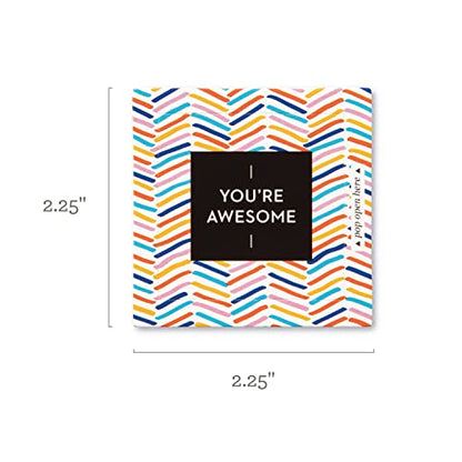 Compendium ThoughtFulls Pop-Open Cards — 3-Pack of You're Awesome, You Matter, Thank You — 90 Pop-Open Cards, Each with a Different Message Inside - color: Awesome, Matter, Thank You