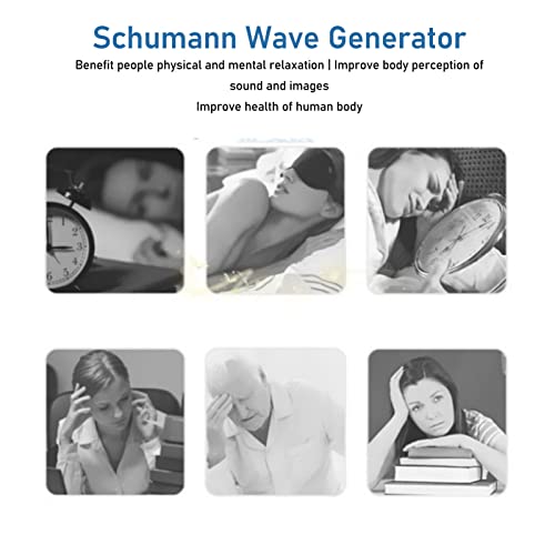 Schumanns Wave Generator, 7.83Hz Ultra Low Frequencies Pulse Resonance Signal Audio Resonator with DSP Signal Synthesis Technology for Mental Relaxation and Improvement