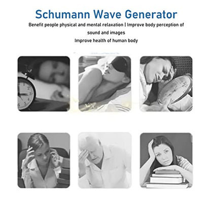 Schumanns Wave Generator, 7.83Hz Ultra Low Frequencies Pulse Resonance Signal Audio Resonator with DSP Signal Synthesis Technology for Mental Relaxation and Improvement