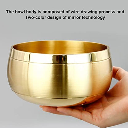Tibetan Singing Bowl Meditation Set, Handmade Buddhist Music Bowl, Used for Yoga Prayer and Mindfulness Nepal Meditation Mat Accessories(7in)