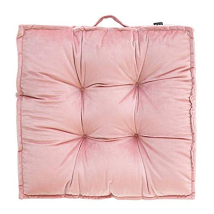 WJXBoos Thick Large Floor Cushion,with Carrying Handle Portable Tatami Square Seat Cushion Floor Pillow Meditation Worship Buddha Yoga C 4343cm(1717inch)