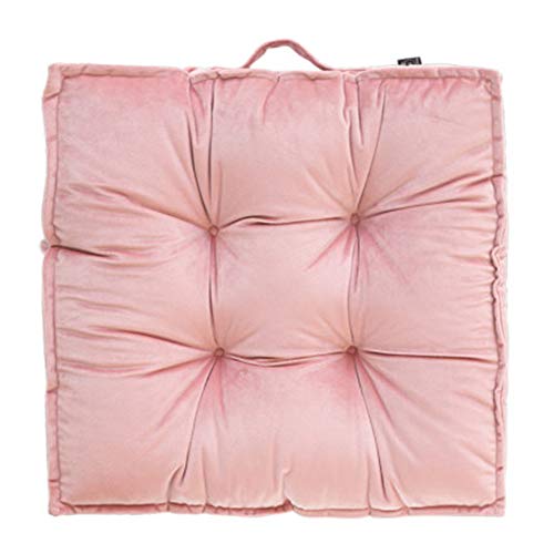 WJXBoos Thick Large Floor Cushion,with Carrying Handle Portable Tatami Square Seat Cushion Floor Pillow Meditation Worship Buddha Yoga C 4343cm(1717inch)
