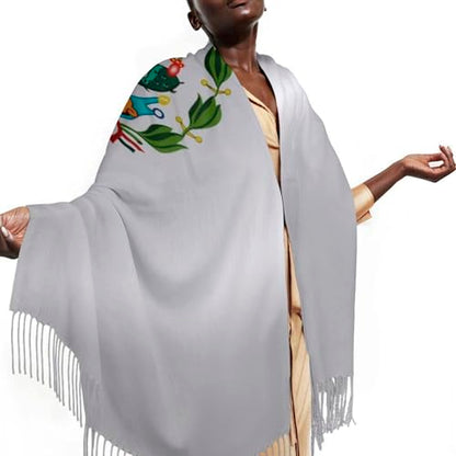 Big Oversized Long Scarves Pashmina Shawl Wrap Women gifts - color: Picture (642)