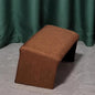 Meditation Stool, Home Sitting Stool, Meditation Church Stool, Tea Kneeling Stool, Yoga Stool, Correct Sitting Posture, Ergonomic Stool,Brown - color: Brown