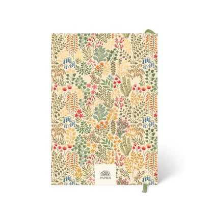 Papier Fairy Flies 12 Week Wellness Journal - Floral Hardback | Log Intentions Sleep & Energy, Morning & Evening | Weekly & Monthly CheckIn | Undated Planner | Reflection, Mindfulness | Self Care Gift