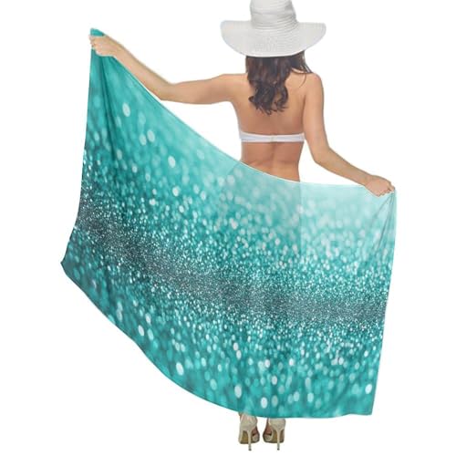 Fashion Travel Swimwear Bikini Wrap All Seasons Chiffon Scarf Beach Yarn Shawl - color: Color978