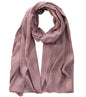 Women's Cotton Scarves Lady Light Soft Fashion Solid Scarf Wrap Shawl - color: Skin Purple