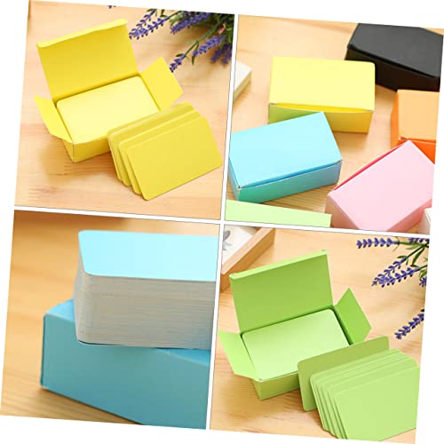 180pcs Diy Blank Message Cards Portable Word Cards for Note Taking Planning and Personalization Stationery for Gifts and Daily Organization