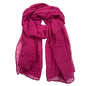 Women's Cotton Scarves Lady Light Soft Fashion Solid Scarf Wrap Shawl - color: Purple