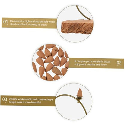 GLEAVI Retro Style Zen Root Carving Ornaments Wooden Carving Artware for Home Decor Aesthetic Desk Decorations