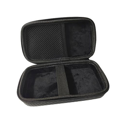 DOITOOL Portable Eva Storage Bag for Durable Shockproof Case with Classic Zipper Design Protective Pouch for Go Use Black