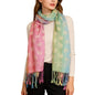 Rave Pashmina Scarf, Fashion Colorful Shawls and Wraps Soft Festival Scarves - color: E-camel (Horse Pattern)