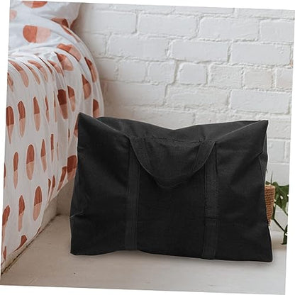VANZACK 2Pcs Oxford Cloth Quilt Storage Bag for Moving Multi Use Luggage Organizer Durable Travel Bag for Comforters Pillows and Clothes