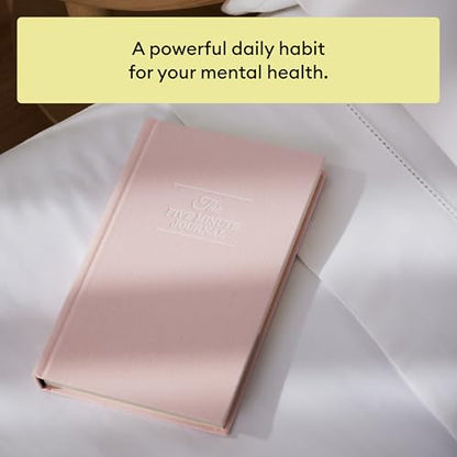 Intelligent Change: The Five Minute Journal - Daily Gratitude Journal for Happiness, Mindfulness, and Reflection - Undated Life Planner - color: Blush Pink