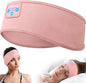 Perytong Sleep Headphones Wireless, Bluetooth Sports Headband Headphones with Ultra-Thin HD Stereo Speakers Perfect for Sleeping,Workout,Jogging,Yoga,Insomnia, Air Travel, Meditation (Bright Pink) - color: Bright Pink