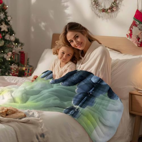 Zen Meditation Stone Lake Flannel Fleece Throw Blanket, Nature Landscape Still Life Blanket Lightweight Soft Warm Blankets for Couch Bed Sofa Living Room All Season Use, 30x40in - size: 30x40in