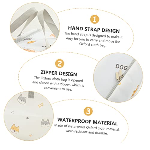 2pcs Oxford Fabric Storage Bags Large Capacity Organizing for Clothes Bedding and Travel and Portable Moving Bags for Home Use