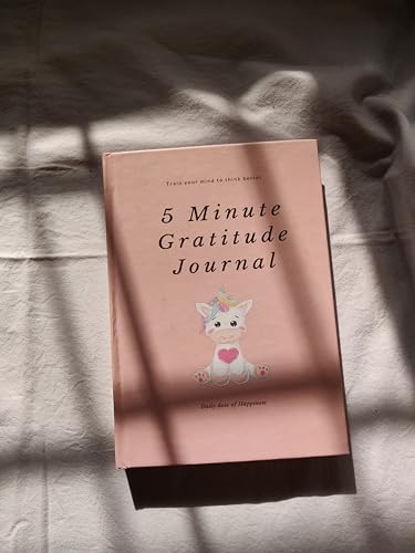 Self Help Personality Development Book, a Quick Moments of Thankfulness, and Your Daily Dose of Gratitude (Pink)