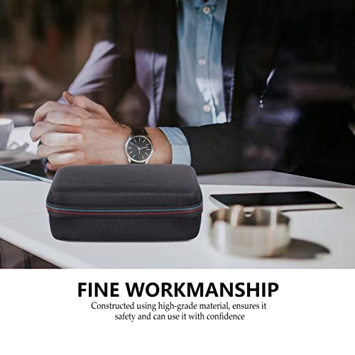 1Pc Portable Eva Pressure Storage Bag for Controllers Handheld Carry Case for Cold Equipment Lightweight Shockproof Design with Smooth Zipper Closure for Travel
