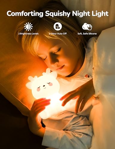 Breathing Pal 'Deedee'- Mindfulness Breathing Light, Guided Visual Meditation Breathing Light, Anxiety Relief Items for Calm Down Corner/Meditation/Sleep for Adult&Kid - size: DeeDee (Deer)