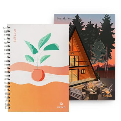 Research Boundaries & Self Care Journals - Psychologist-Backed, Therapist-Recommended Manifestation & Affirmation Journals for Women