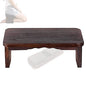 Corrosion Resistant Folding Meditation Bench, Contemporary Prayer Stool with Angled Legs for Extended Practice, for Yoga, Meditations, Prayer, Seiza, Kids