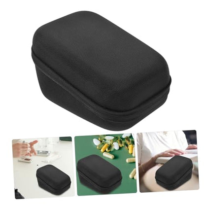 Portable Hard Case for Spacious Storage Bag with Multiple Compartments Impact and Water Protection for Travel Organization and Accessories