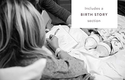 Promptly Journals, A Complete Childhood History: From Pregnancy to 18 Years Old (Powdered Lilac, Purple, Leatherette) | Baby Book and Pregnancy Journal | Baby Memory Book - color: Powdered Lilac