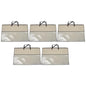Heavy Duty Zippered Pillowcase Storage 40x55cm Portable Nonwoven for Bedding Linens Travel Accessories Washable Storage Bag for Duvets