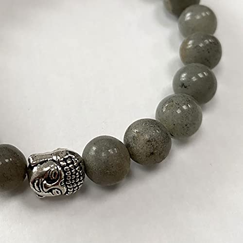 VIE Buddha Bracelet - style: Grey Aventurine