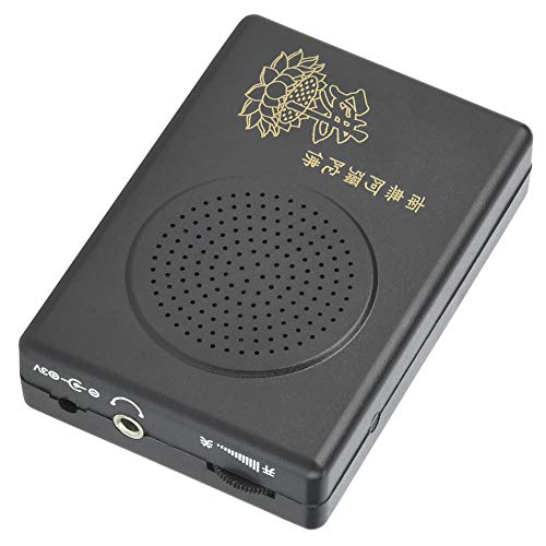 to Buddhist Chanting Machine Dedicated Black Prayer Machine for The Single Cycle Hall of Amitabha Buddha Without Battery