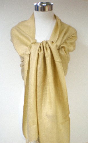 Tapp Collections™ Premium Pashmina Shawl Wrap Scarf - color: Sand