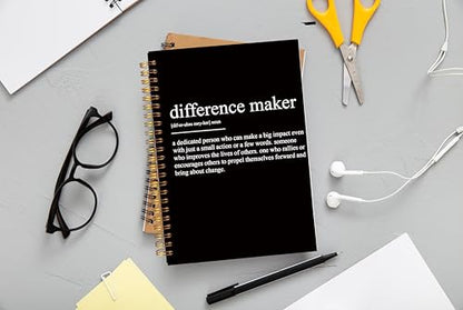 Inspirational Spiral Notebook,Inspirational Journal,Inspirational Journal for Women Men Writing,Grit Spiral Notebook 8.3×5.5 Inch - color: 27-explanation-notebook