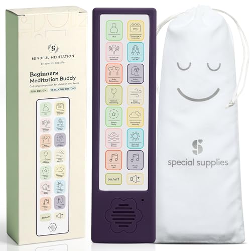 Special Supplies Meditation Buddy – Screen-Free Mindfulness & Breathing Device for Stress Relief, Daily Meditation, Anxiety Relief, Calm Focus & Emotional Balance for Kids and Adults (Kids) - size: Kids