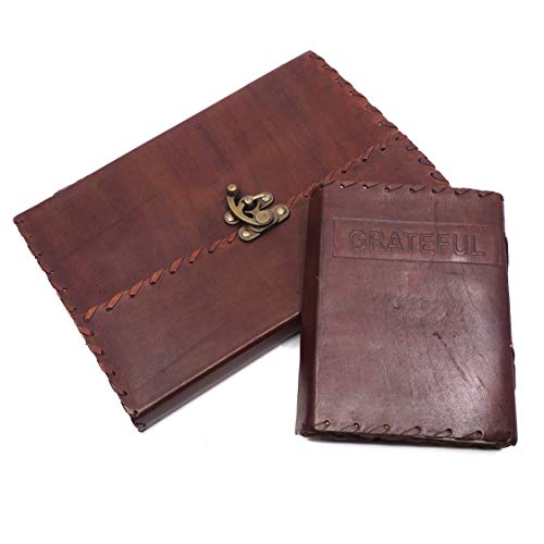 Gratitude Journals, Handmade Leather Journal, Stylish Women's Leather Journal