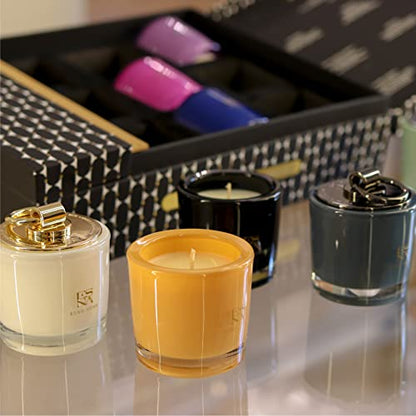 Luxury Aromatherapy Scented Candle Gift Set 9 Votive Candle Archive Set Packed to Perfection in Premium Magnetic Gift Box All Natural Essential Oil 140 hrs Clean Burn Holiday Candle Christmas