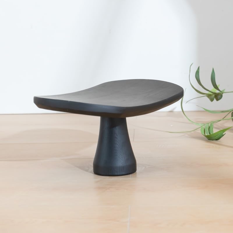 Meditation Bench,No Assembly Required Prana Yoga Meditation Stool,Wooden Kneeling Ergonomic Seiza Seat,Seiza Prayer Bench