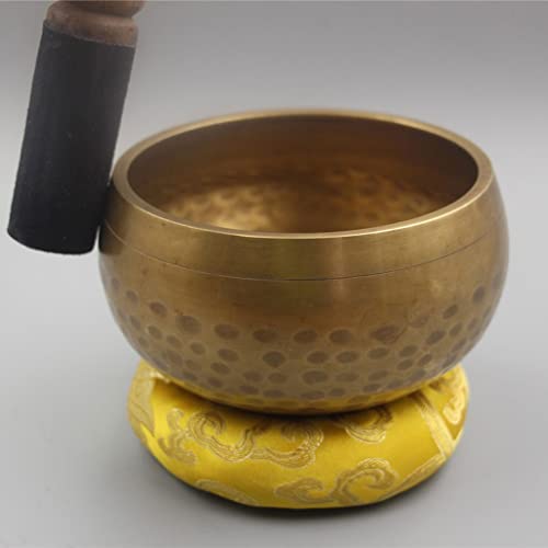 8cm Singing Bowls Meditation Singing Bowl Handmade Pure Sound Copper Buddha Sound Bowl Singing Bowl Turning Bowl，13cm - size: 13cm
