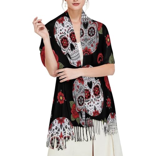 Big Oversized Long Scarves Pashmina Shawl Wrap Women gifts - color: Picture (643)