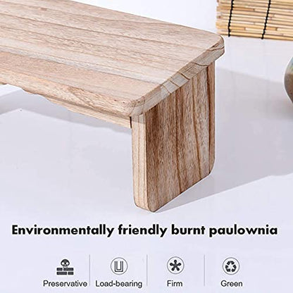 Kneeling Chair,Meditation Bench Kneeling Stool,Perfect Wooden Kneeling Stool Ergonomic Kneeling Meditation Yoga Bench, with Locking Hinges, for Tea Ceremony, Yoga, Praying, Deep Meditation Bench(White - color: White