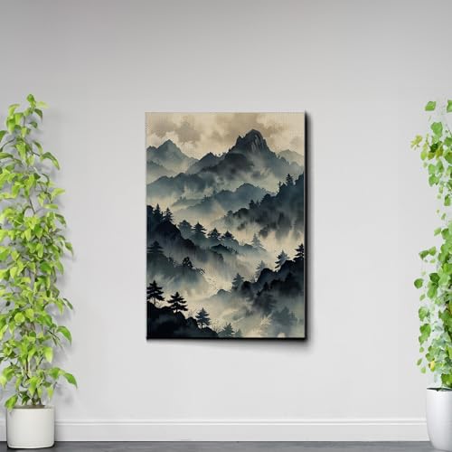 Japanese Wall Art, Minimalist Wall Art, Neutral Abstract Art, Modern Minimalist, Zen Wall Art, Zen Printed Wall Art, Japanese Art Print, Decor Canvas, Wall