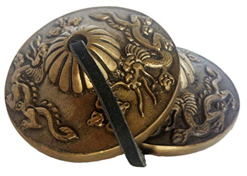 Tingsha Tibetan Style Meditation Bell (Chime) From Nepal (Small)