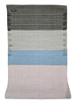 Indian Handmade100 % Organic Anti Skid Multi Colour Cotton Yoga Mat - Eco-Friendly Hand-Woven Rug - Non-Slip & Thick (24”x72”x5mm) for Hot yoga & Everyday Fitness at Home - Comfortable & Foldable Extra-Long Mat - color: Multi 1